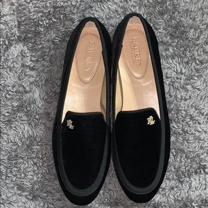 Ralph Lauren black flats